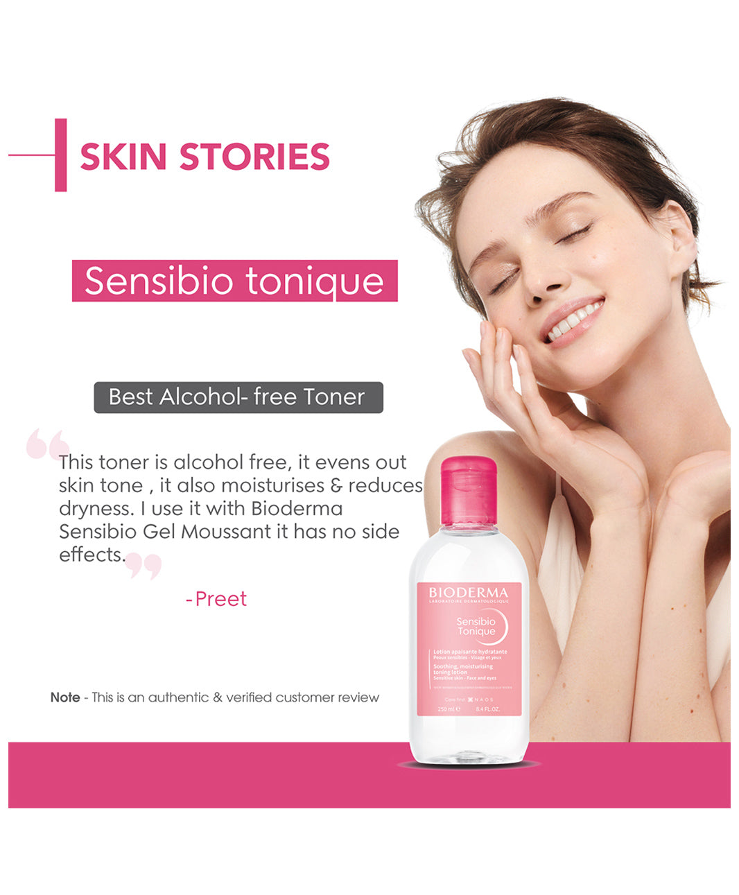 Bioderma Sensibio Tonique Toner 250ml