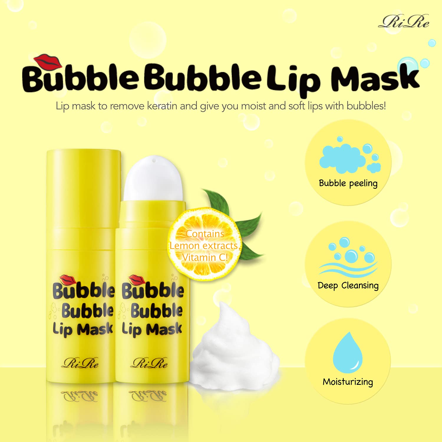 RIRE Bubble Bubble Lip Mask 12ml