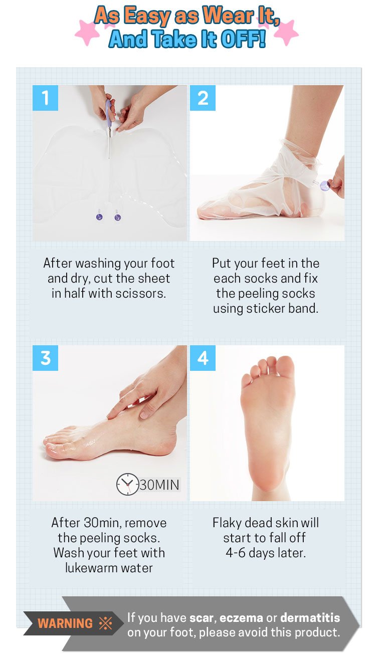 Apieu Soft Foot Peeling Socks