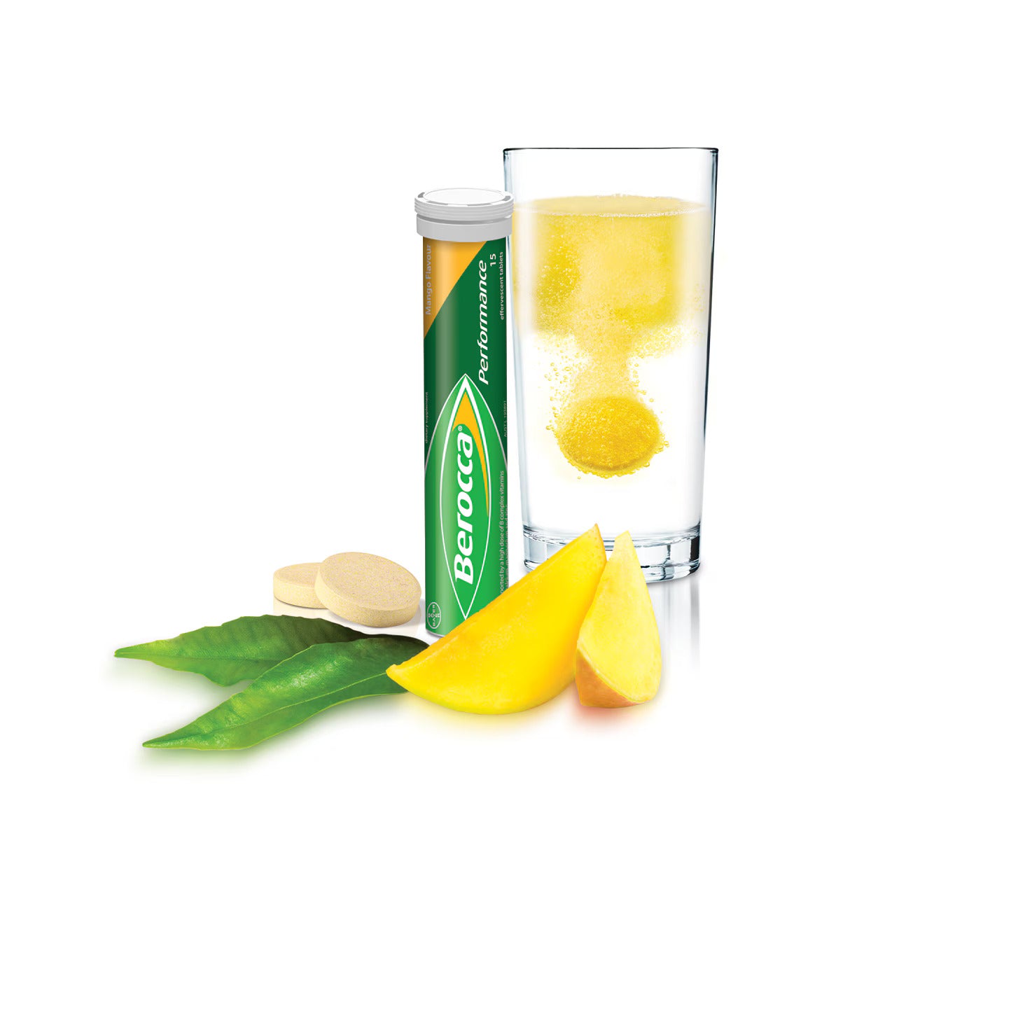 Berocca Mango Effervescent T/15 Tabs