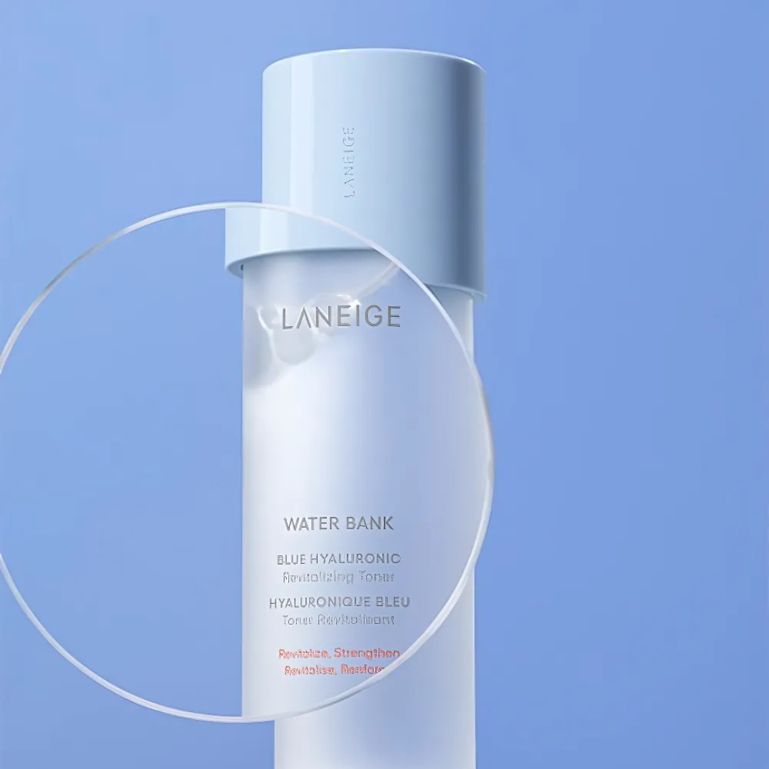 Laneige - Water Bank Blue Hyaluronic Essence Toner 160ml (For Combination To Oily Skin)