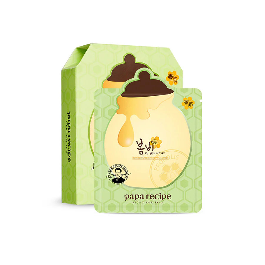 Paparecipe Bombee Green Collagen Honey Mask