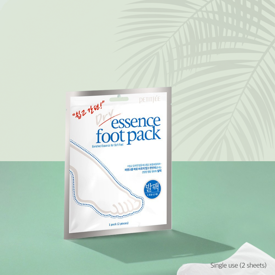 Petitfee - Dry Essence Foot pack 2sheets