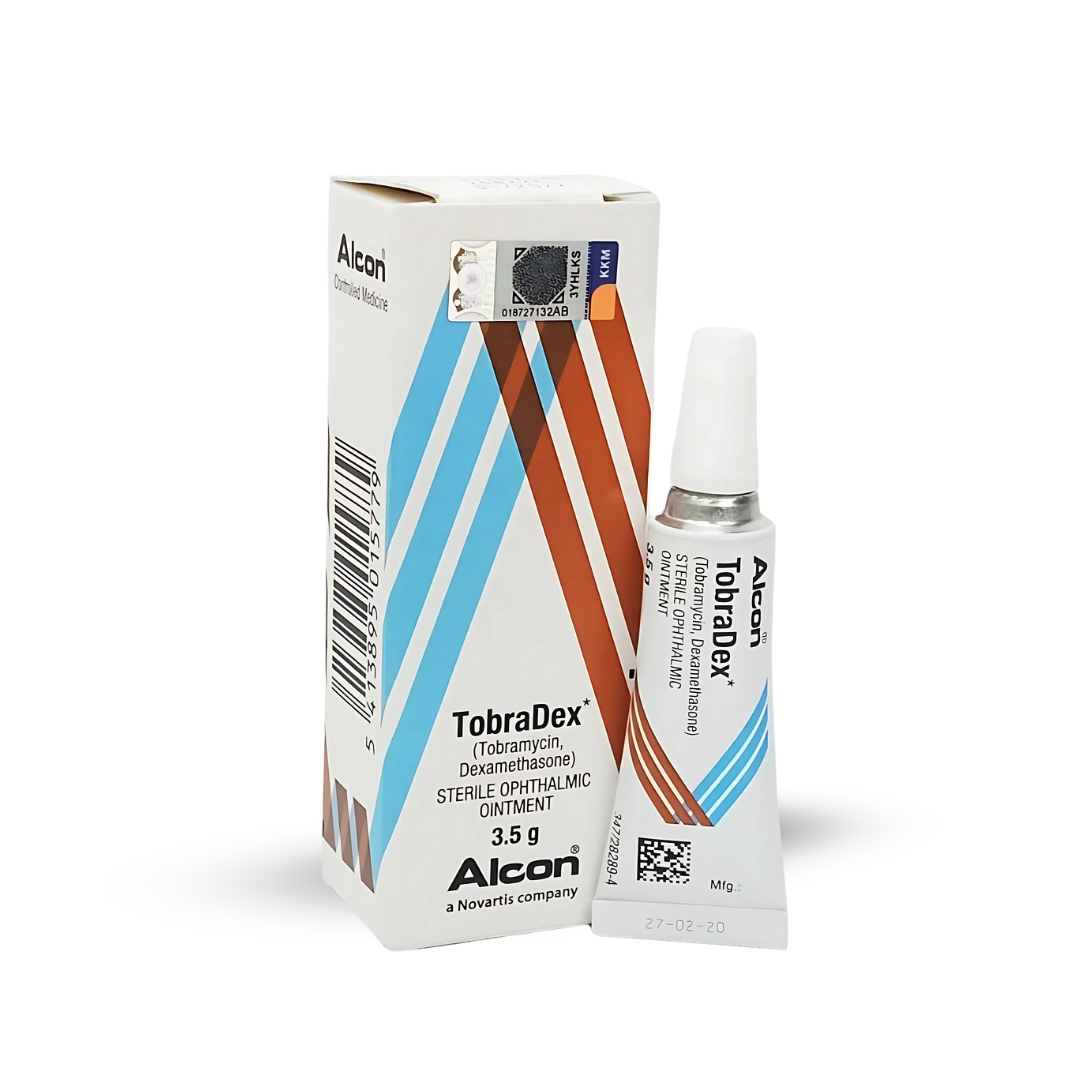 Tobradex - Sterile Ophthalmic Ointment 3.5g (Eye)