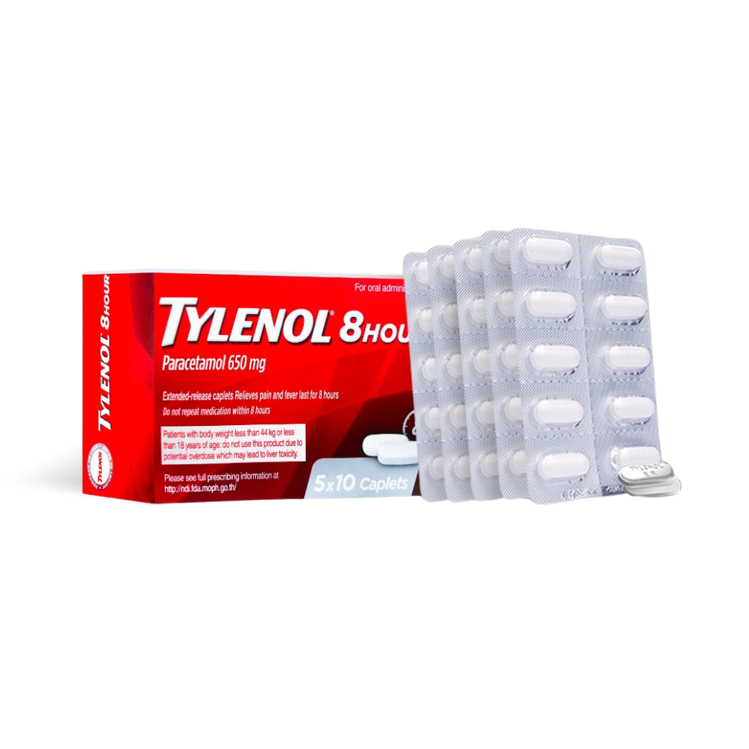 Tylenol 8 Hours Muscle Aches & Pain Relief 650mg