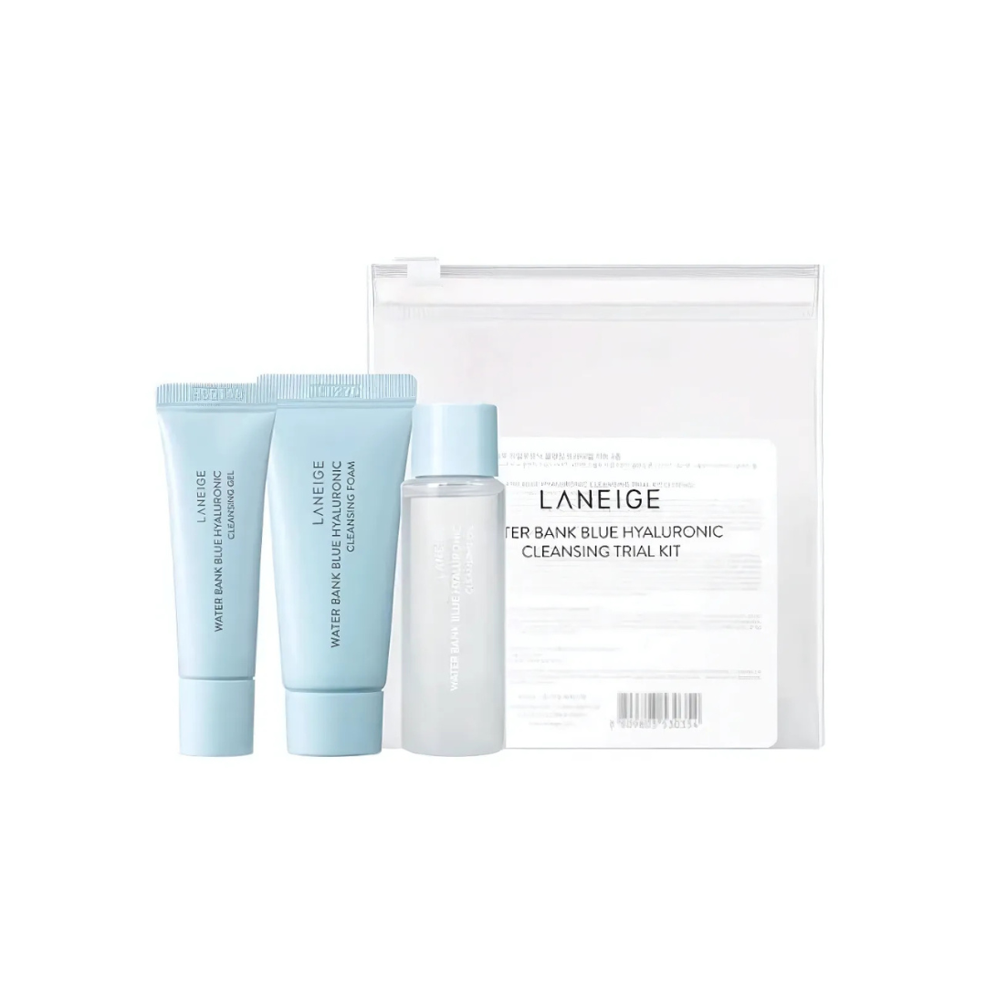 Laneige - Water Bank Blue Hyaluronic Cleansing Trial Kit (Set of 3)