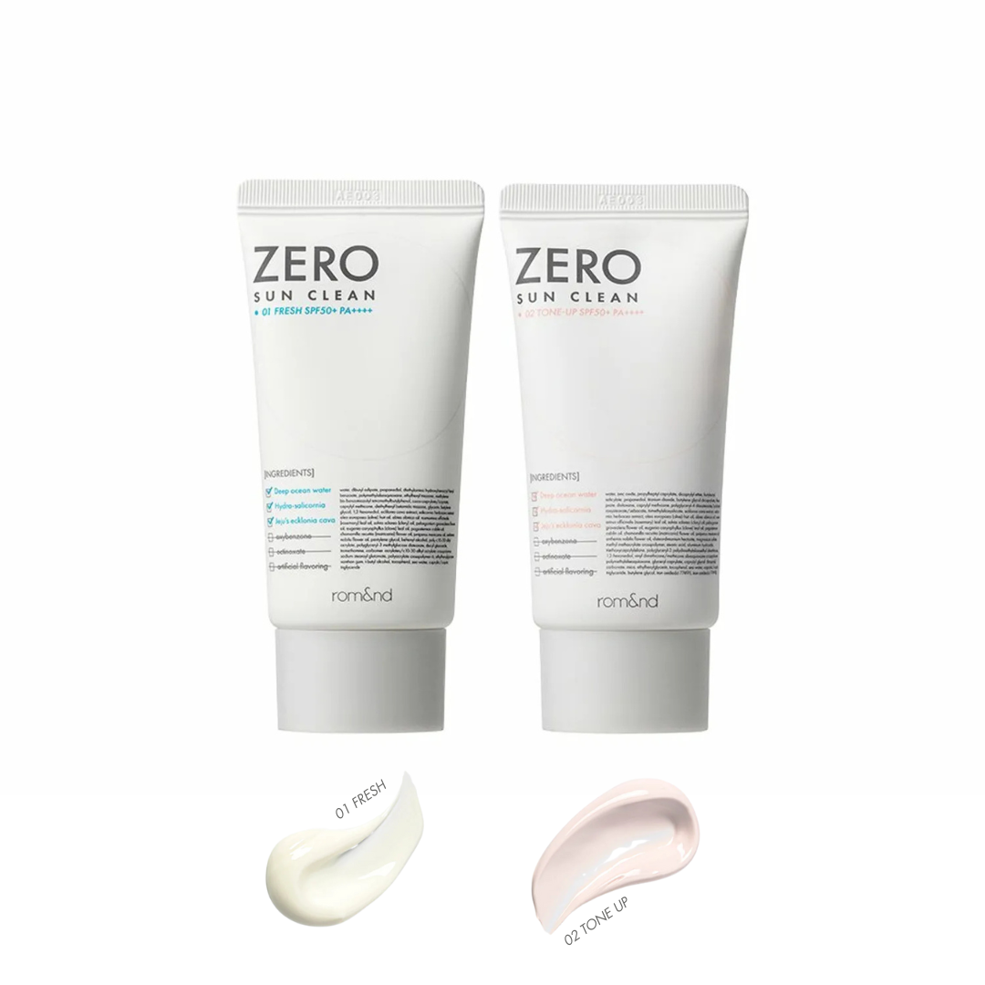 Rom&nd - Zero Sun Clean 01 Fresh SPF50+ PA++++