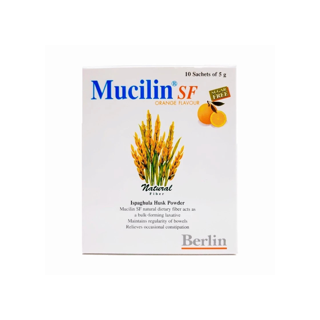 Mucilin Natural Fiber Sugar Free 10's