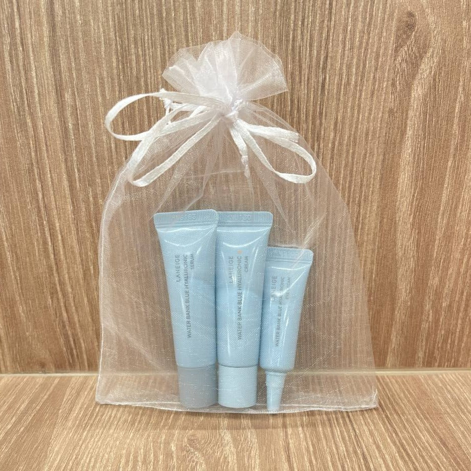 Laneige Water Bank Blue Hyaluronic Skin Care Trial Set 3 Items